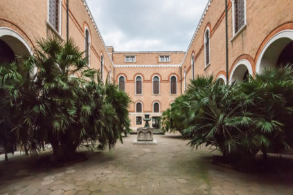 Venice Natural History Museum - the courtyard