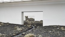 Olafur Eliasson Riverbed exhibition Louisiana museum of art 05