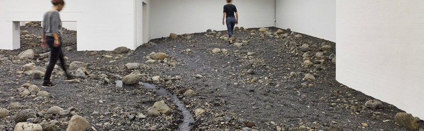 Olafur Eliasson Riverbed exhibition Louisiana museum of art 06