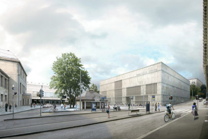 chipperfield-zurich kunsthaus extension-view from Heimplatz-2