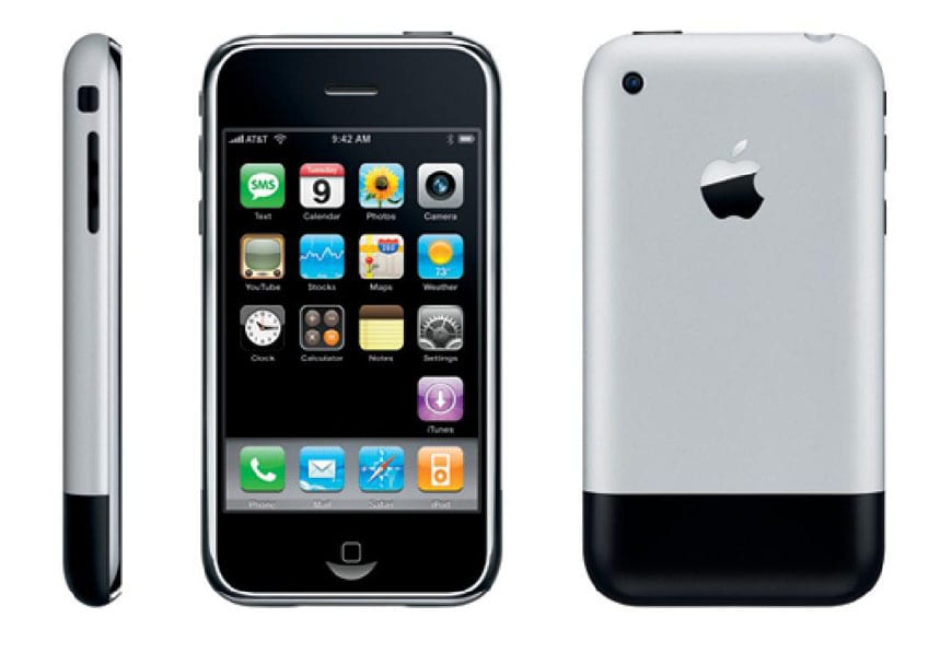 Apple Iphone S Design From The The 1st Generation To Iphone X