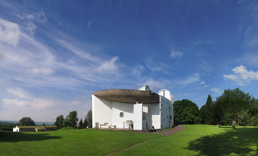 Notre Dame du Haut Chapel by Le Corbusier - Ronchamp ...