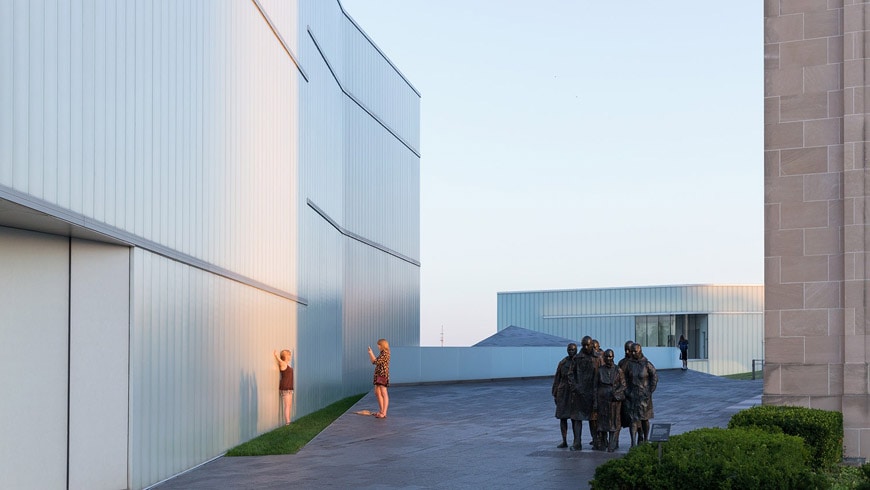 Nelson Atkins Museum of Art Kansas City Steven Holl exterior 05