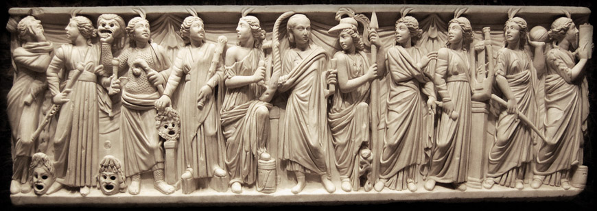 Roman sarcophagus Nelson Atkins Museum of Art Kansas City