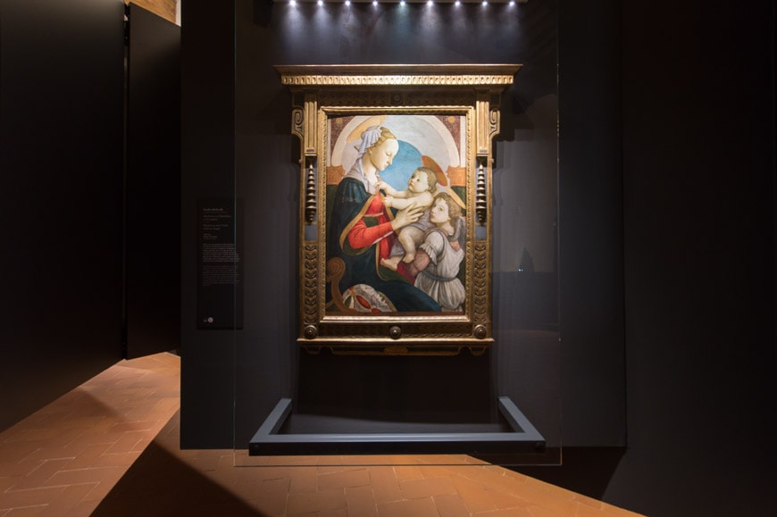 Botticelli Museo degli Innocenti museum Florence Firenze Inexhibit 11 l